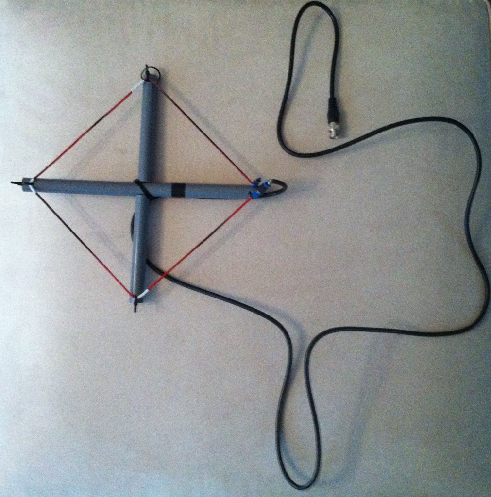 Homebrew 70cm Quad Antenna/