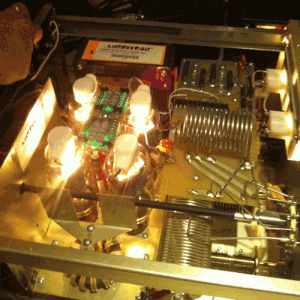 The inside of the Ameritron Linear