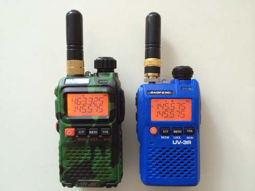 My two UV-3r Handhelds